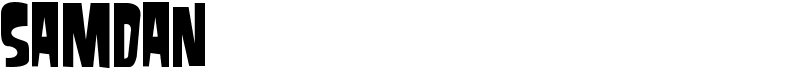 Samdan Font