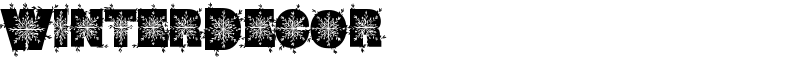 WinterDecor Font