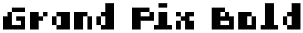 Grand Pix Bold Font