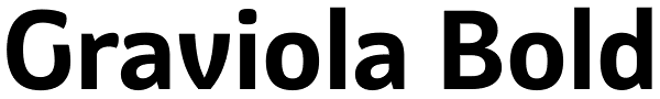 Graviola Bold Font