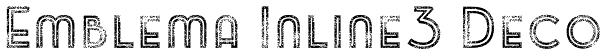 Emblema Inline3 Deco Font