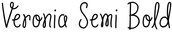 Veronia Semi Bold Font
