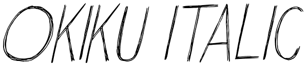 Okiku Italic Font