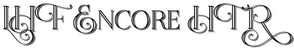 LHF Encore HTR Font
