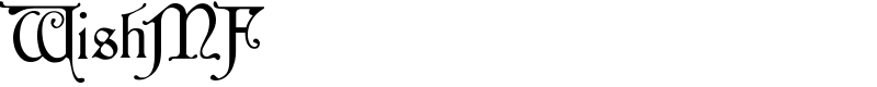 WishMF Font