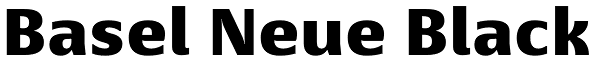 Basel Neue Black Font
