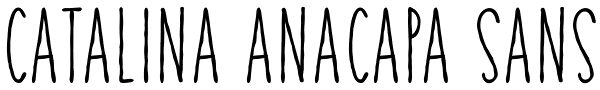 Catalina Anacapa Sans Font