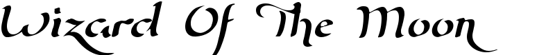 Wizard Of The Moon Font
