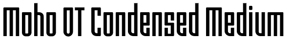 Moho OT Condensed Medium Font