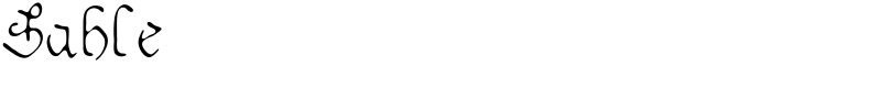 Sable Font
