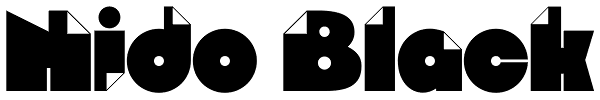 Nido Black Font