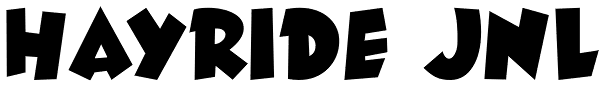 Hayride JNL Font