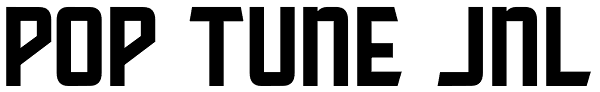 Pop Tune JNL Font