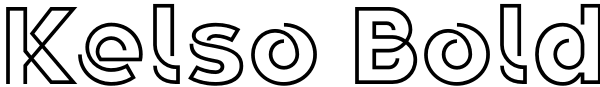 Kelso Bold Font
