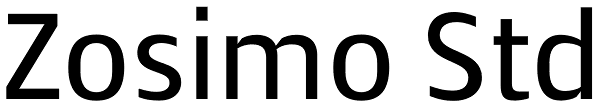 Zosimo Std Font