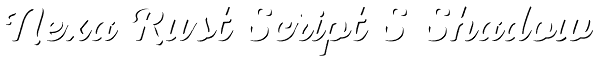 Nexa Rust Script S Shadow Font