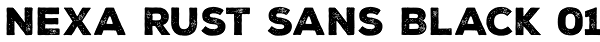 Nexa Rust Sans Black 01 Font