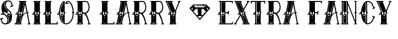 Sailor Larry - Extra Fancy Font