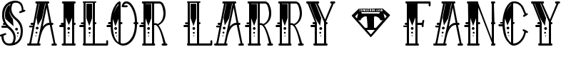 Sailor Larry - Fancy Font