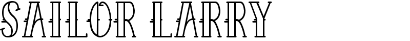 Sailor Larry Font