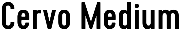 Cervo Medium Font