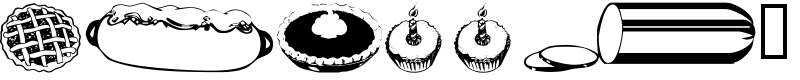 wmfood2 Font