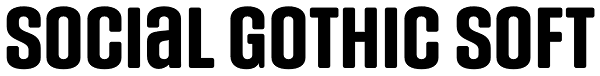 Social Gothic Soft Font