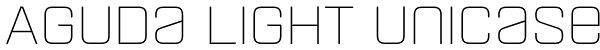 Aguda Light Unicase Font