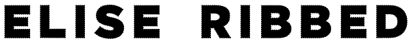Elise Ribbed Font