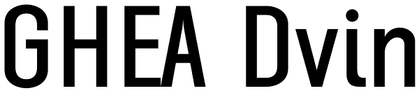 GHEA Dvin Font