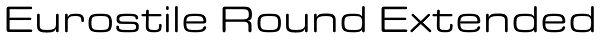 Eurostile Round Extended Font