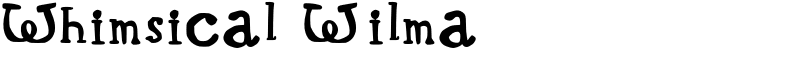 Whimsical Wilma Font