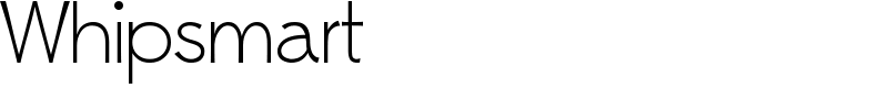 Whipsmart Font