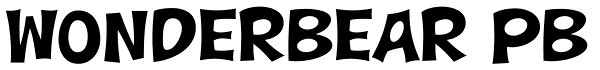 Wonderbear PB Font