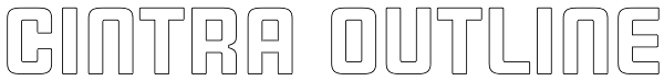 Cintra Outline Font