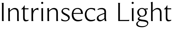 Intrinseca Light Font
