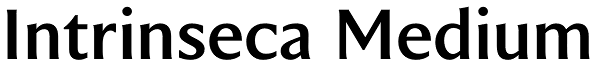 Intrinseca Medium Font