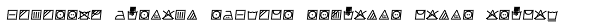 Monostep Washing Symbols Straight Light Italic Font
