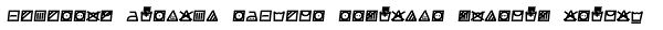 Monostep Washing Symbols Straight Regular Italic Font