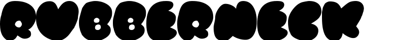 Rubberneck Font