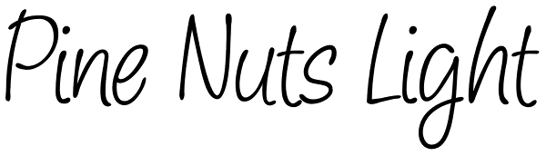 Pine Nuts Light Font