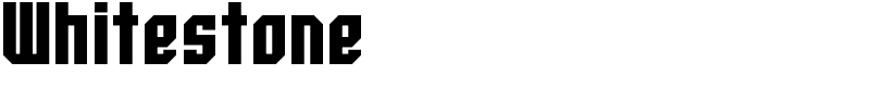 Whitestone Font