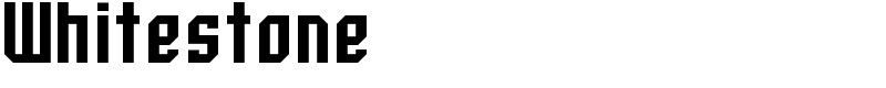 Whitestone Font