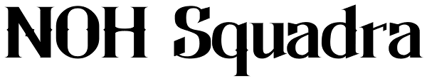 NOH Squadra Font