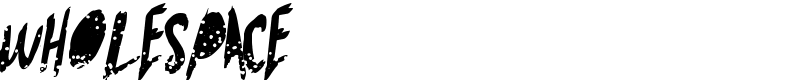 WholeSpace Font