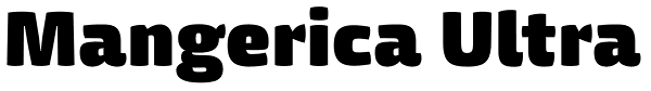 Mangerica Ultra Font