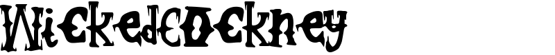 WickedCockney Font