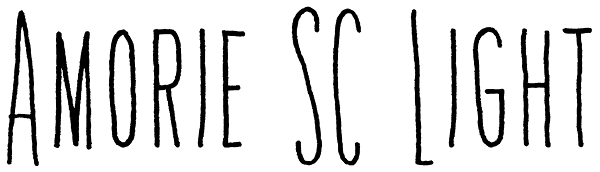Amorie SC Light Font