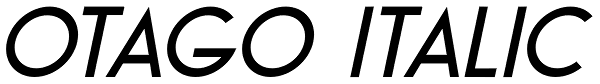 Otago Italic Font