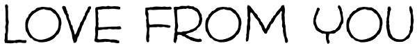 Love From You Font